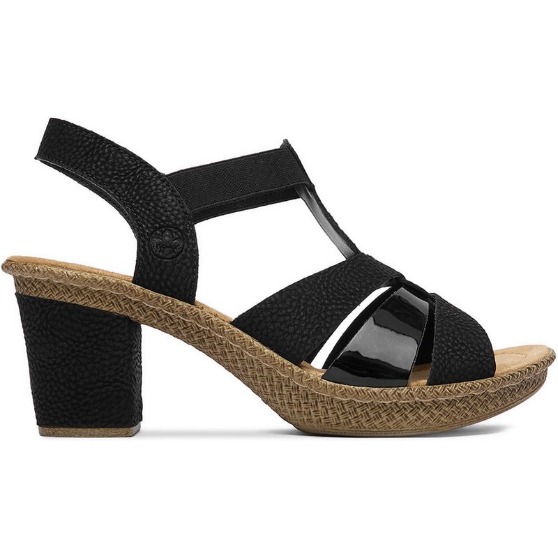 Sandalen Rieker CEO-665K3-00 Schwarz