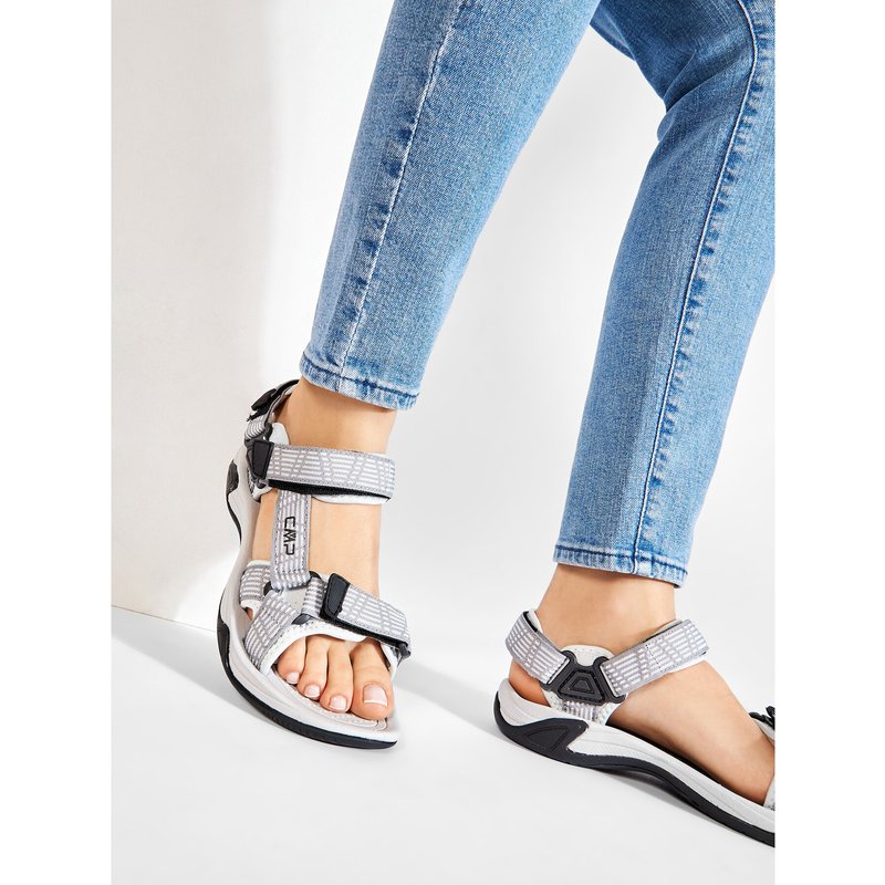 Sandalen CMP Hamal Wmn Hiking Sandal 38Q9956 Grau
