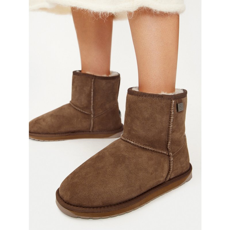 Schneeschuhe EMU Australia Platinum Stinger Slim Mini WP20003 Braun