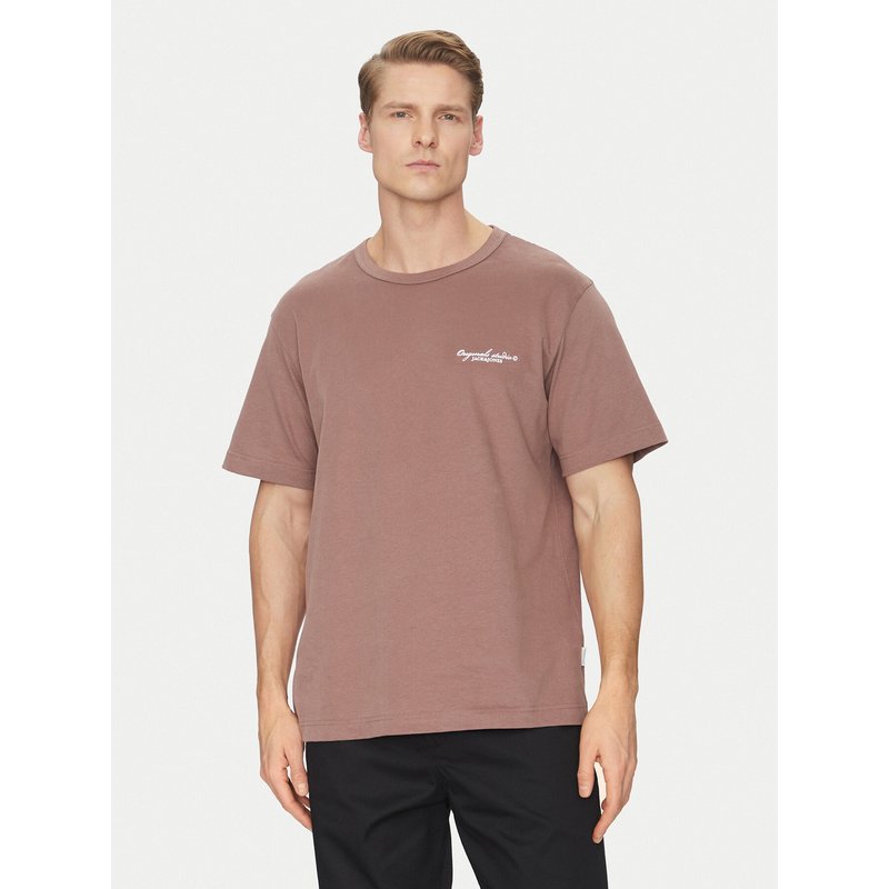 Jack & Jones T-Shirt Boston 12272968 Braun Relaxed Fit