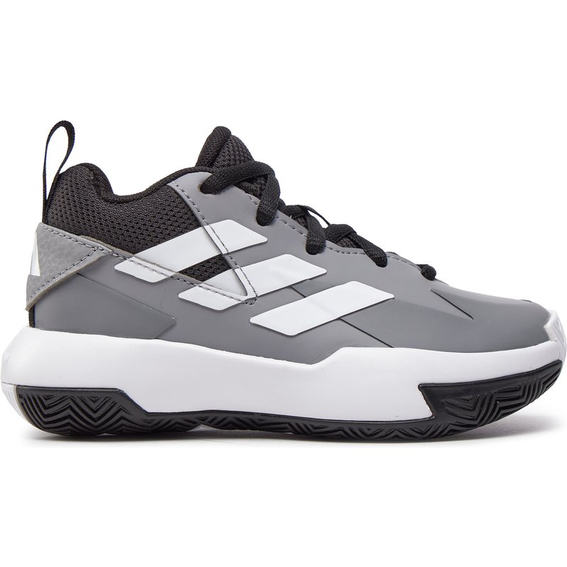 Basketballschuhe adidas Cross Em Up Select Mid Trainers Kids IF0828 Grau