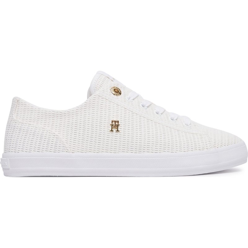Sneakers aus Stoff Tommy Hilfiger FW0FW09171 Weiß