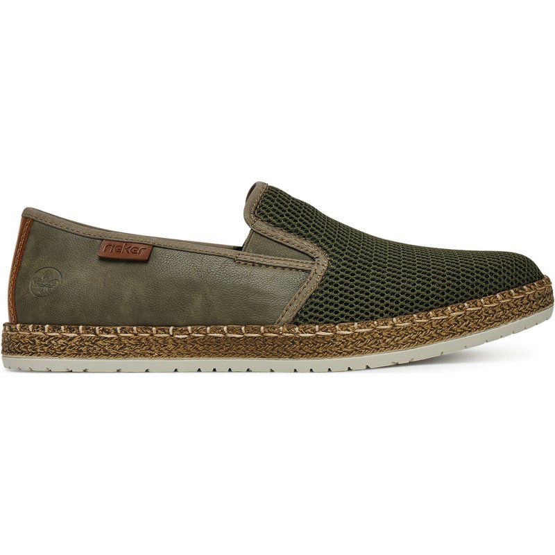 Halbschuhe Rieker B5265-54 Khakifarben
