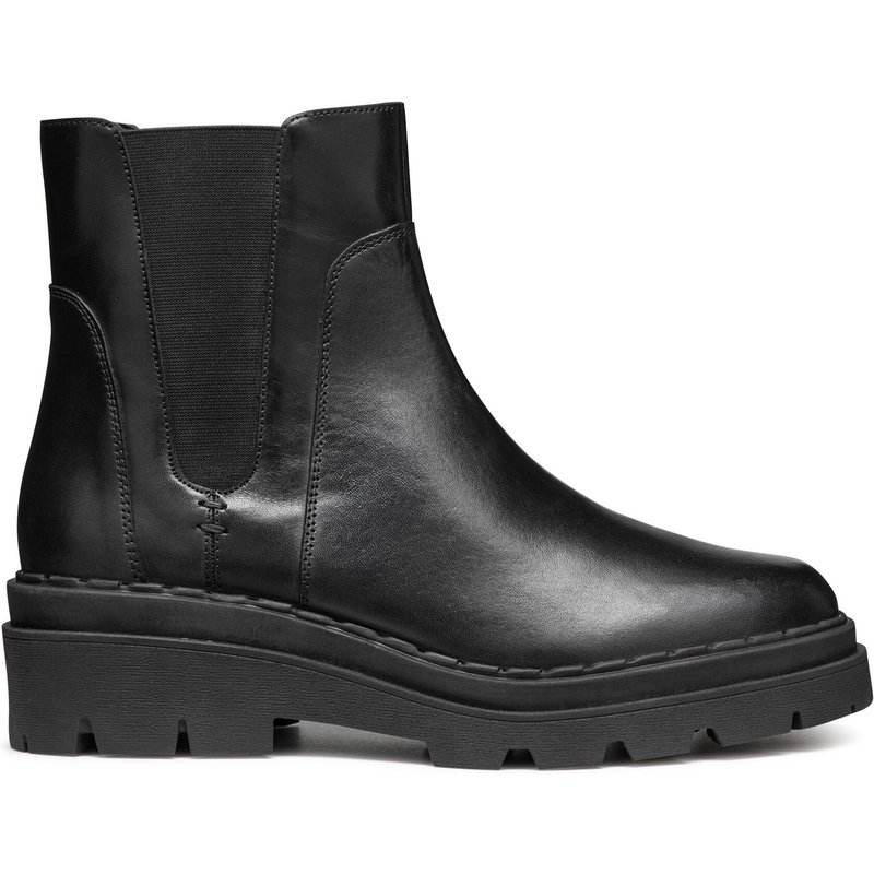 Klassische Stiefeletten Geox D Felleny D46XEC 043NH C9999 Schwarz