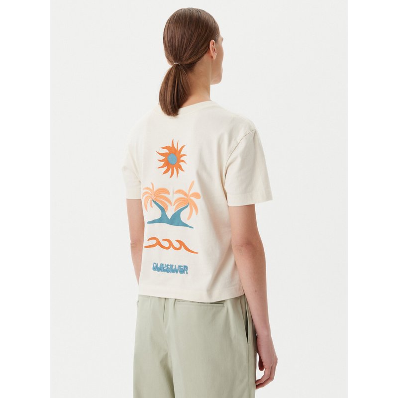 Quiksilver T-Shirt EQWZT03181 Beige