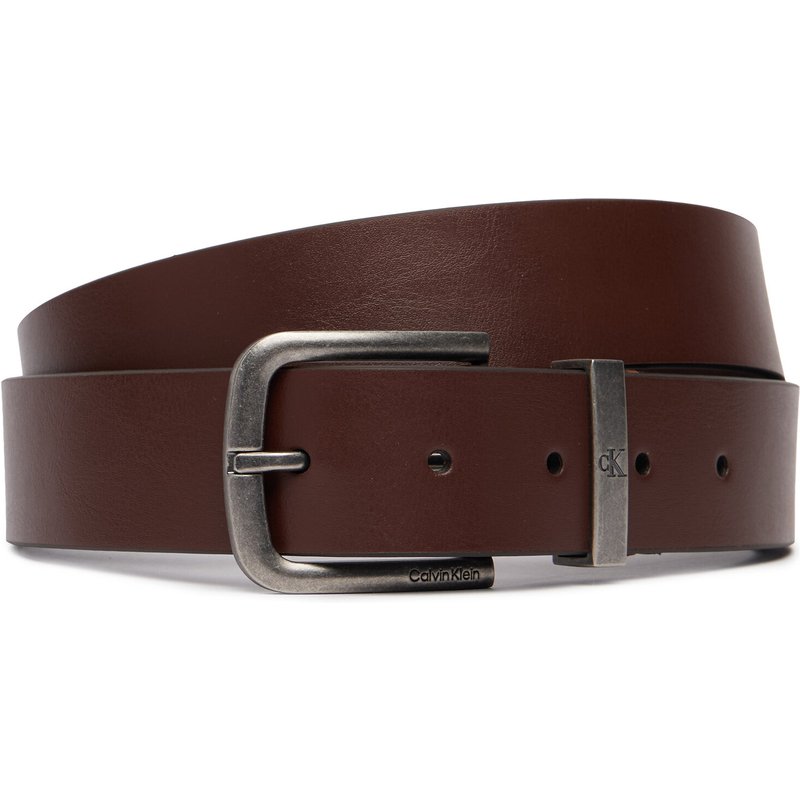 Gürtel Calvin Klein Seasonal Logo Tumbled 35Mm Fixed LV04D7128G Braun