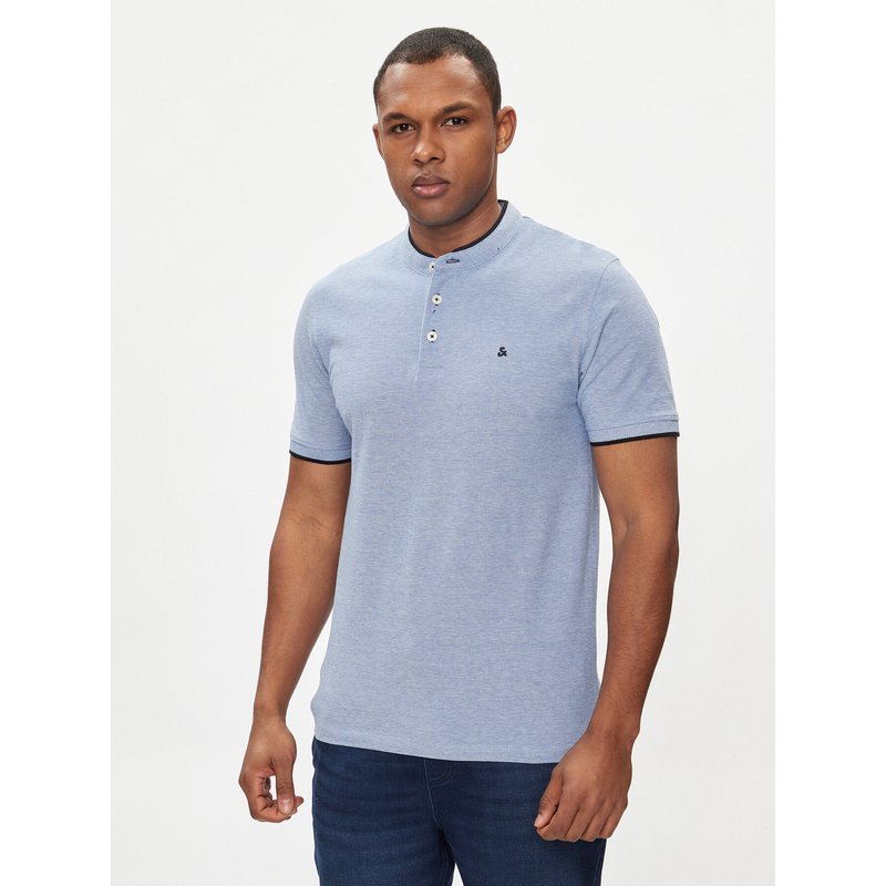 Jack & Jones Poloshirt Paulos 12199711 Blau Slim Fit