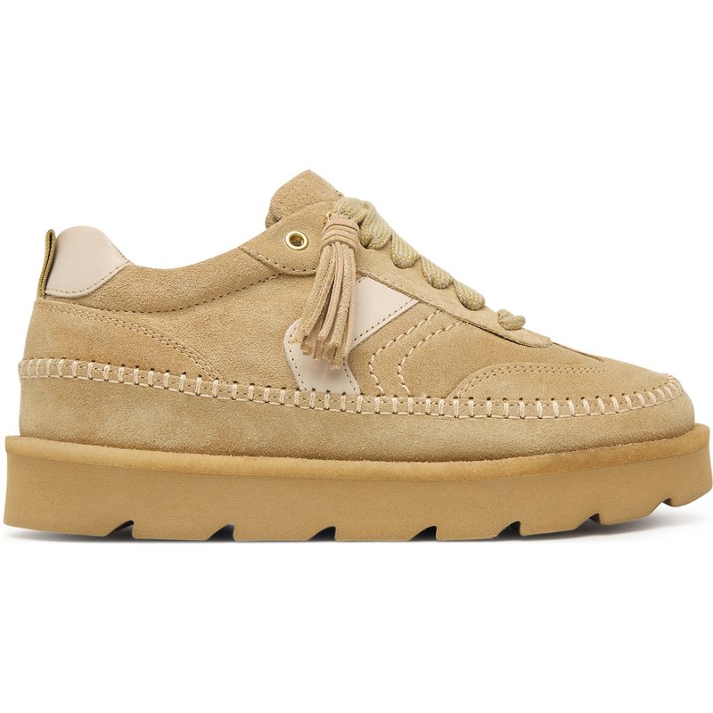 Sneakers Clarks Meare Eve 26328097 Hellbraun