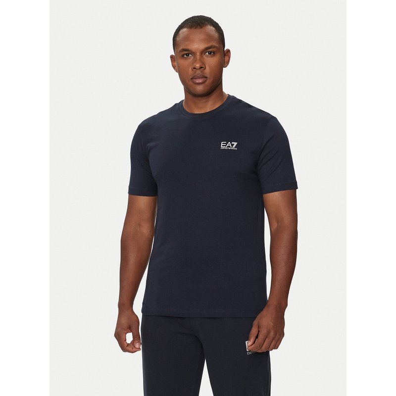 EA7 Emporio Armani T-Shirt 8NPT25 PJVPZ 0562 Dunkelblau Regular Fit