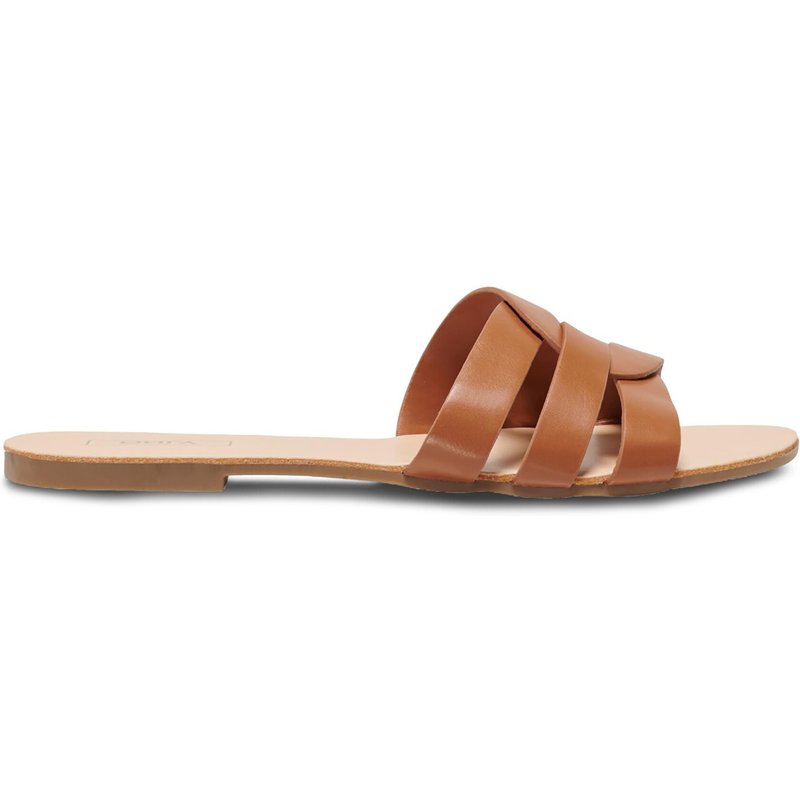 Pantoletten ONLY Shoes Onlfeli-4 15319426 Braun
