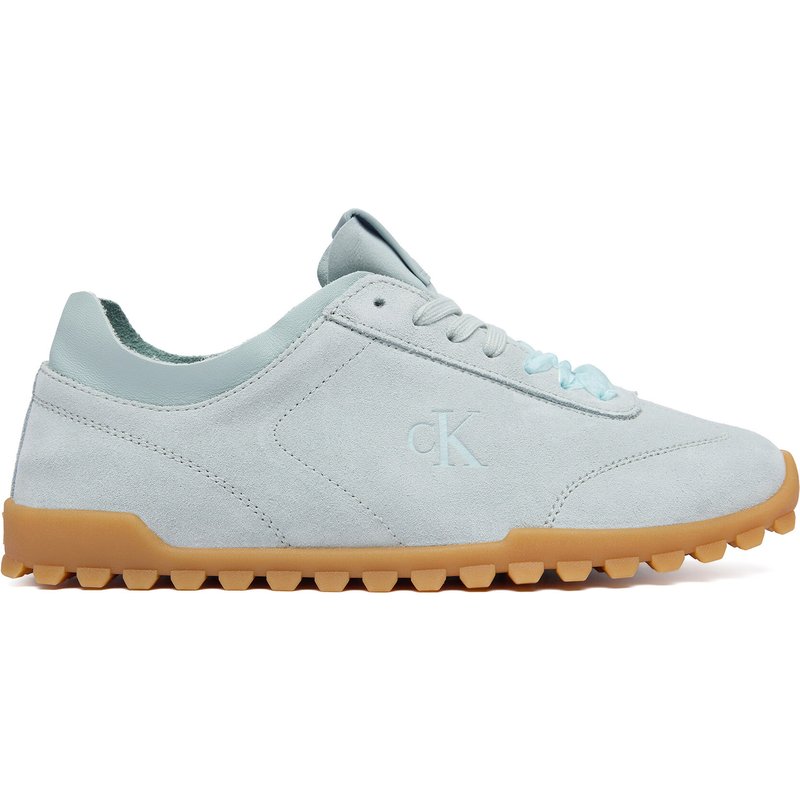 Sneakers Calvin Klein Low Profile Run Mg Sue Db Laces HW0HW03150 Hellblau