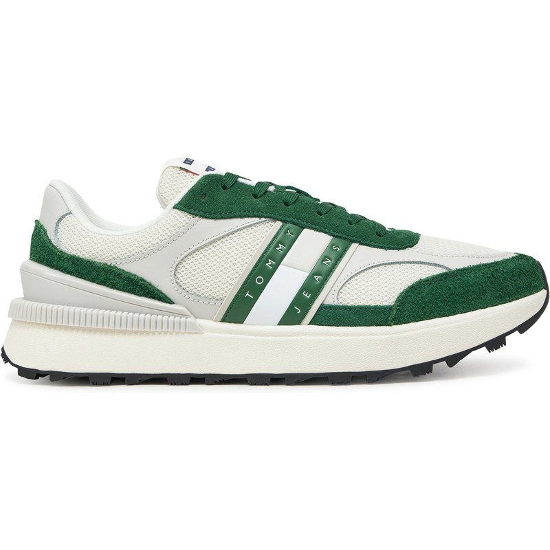 Sneakers Tommy Jeans Tjm Technical Runner Ess EM0EM01537 Grün