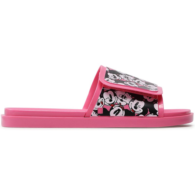 Pantoletten Melissa Groovy + Mickey Mouse 33632 Schwarz