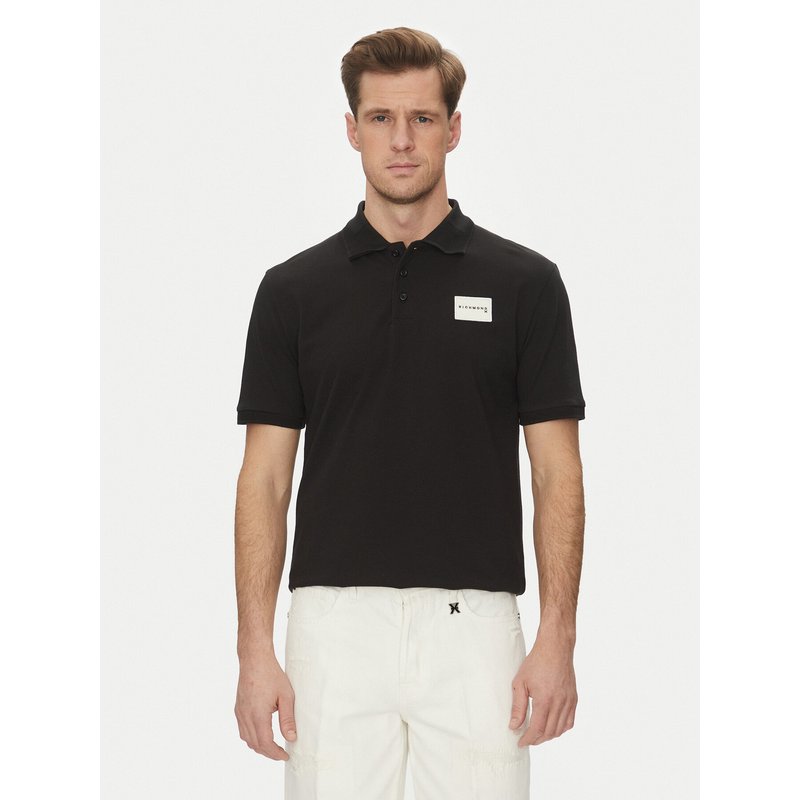 Richmond X Poloshirt UMP25170PO Schwarz Regular Fit