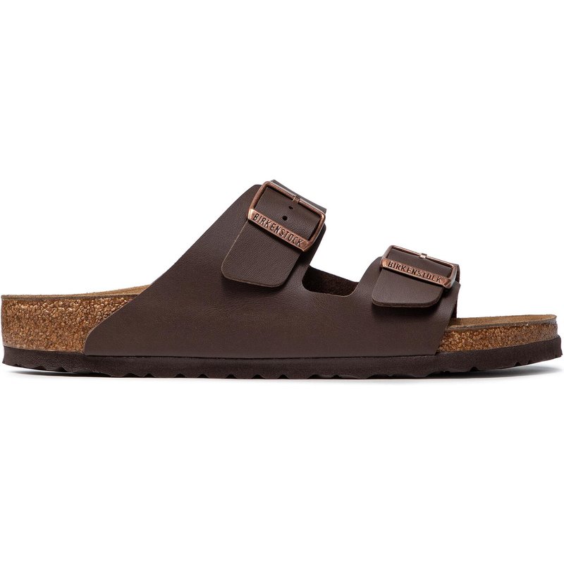 Pantoletten Birkenstock Arizona Birko-Flor 0051701 Braun