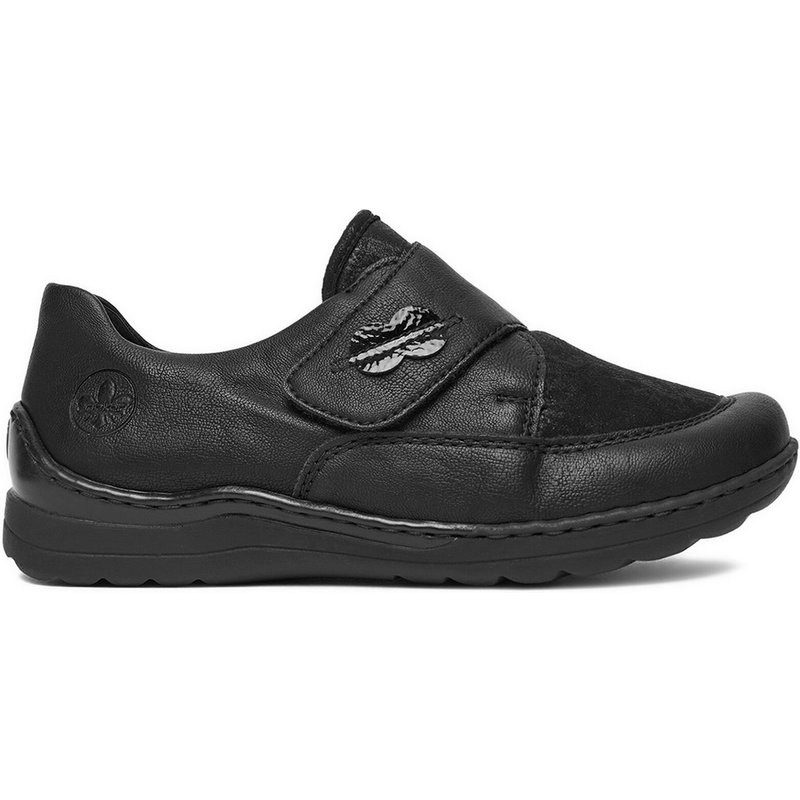 Halbschuhe Rieker 48954-00 Schwarz