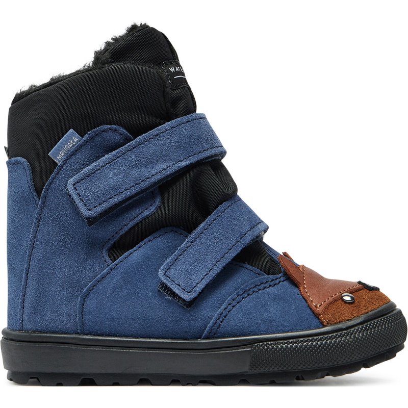 Stiefel Mrugała MALI 7251/4-63 Dunkelblau