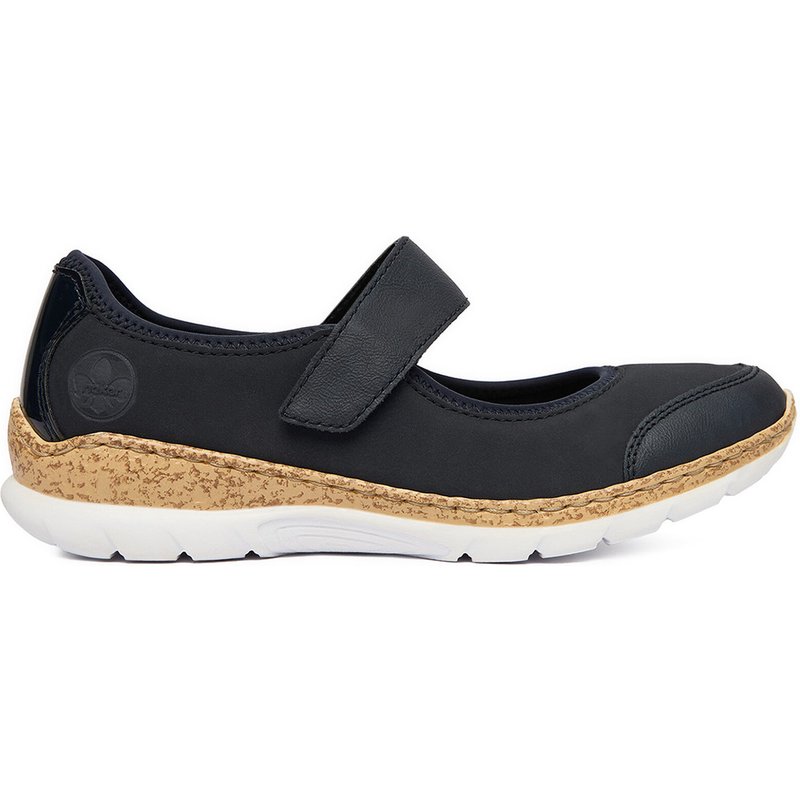 Halbschuhe Rieker N42B0-14 Dunkelblau