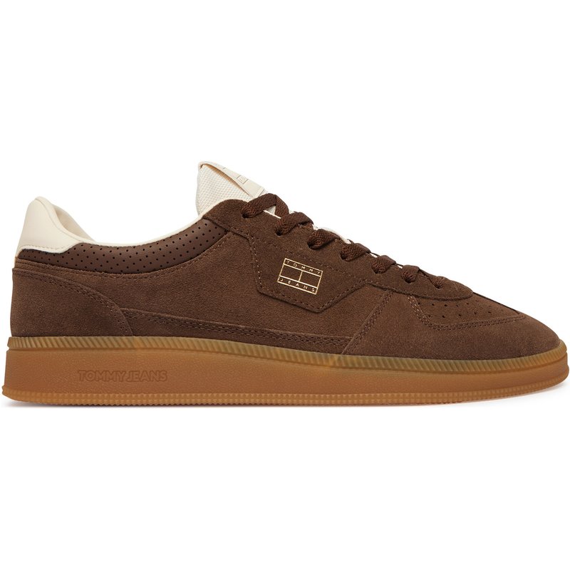 Sneakers Tommy Jeans The Greenwich Edge Suede EM0EM01732 Dunkelbraun