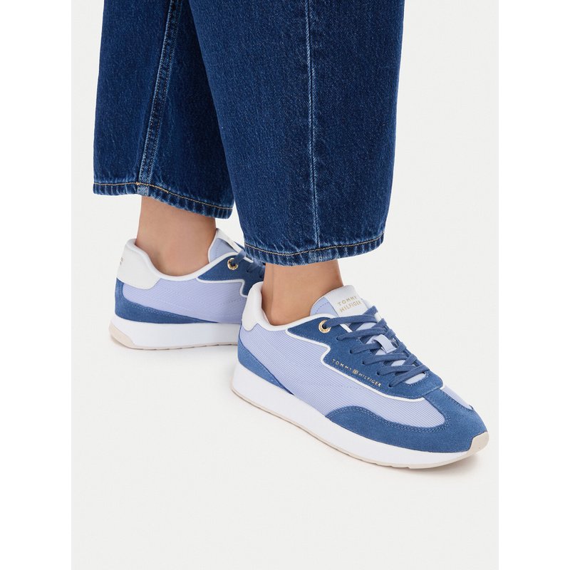 Sneakers Tommy Hilfiger Th Retro Runner Mix FW0FW09410 Blau