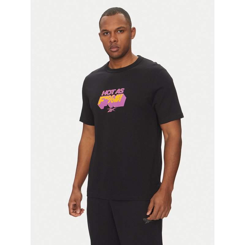 Reebok T-Shirt 100218834 Schwarz Regular Fit