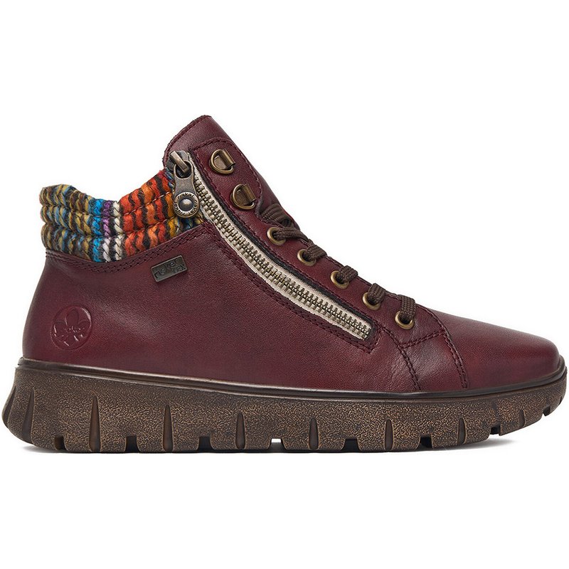 Schnürschuhe Rieker CEO-N1305-35 Dunkelrot