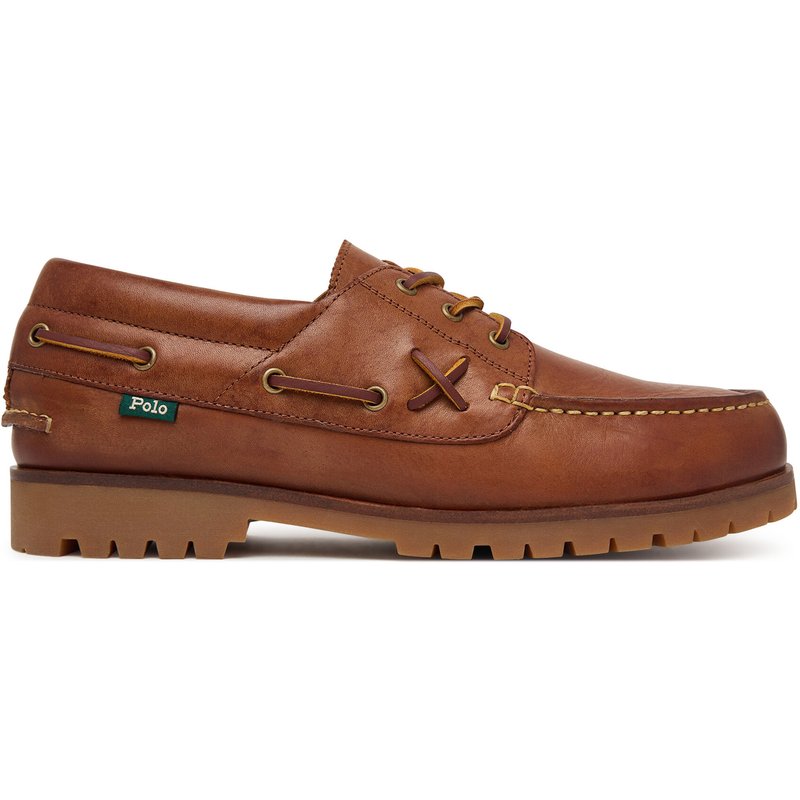 Halbschuhe Polo Ralph Lauren Ranger Deck 812P15865001 Braun