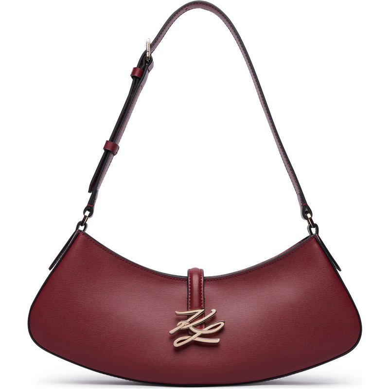 Handtasche KARL LAGERFELD B4W30208 Dunkelrot
