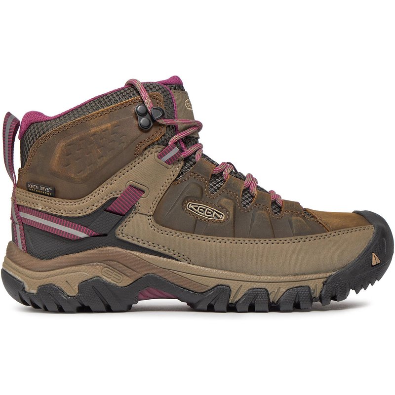 Trekkingschuhe Keen Targhee III Mid Wp 1018178 Braun