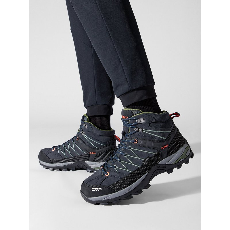 Trekkingschuhe CMP Rigel Mid Trekking Shoe Wp 3Q12947 Dunkelblau