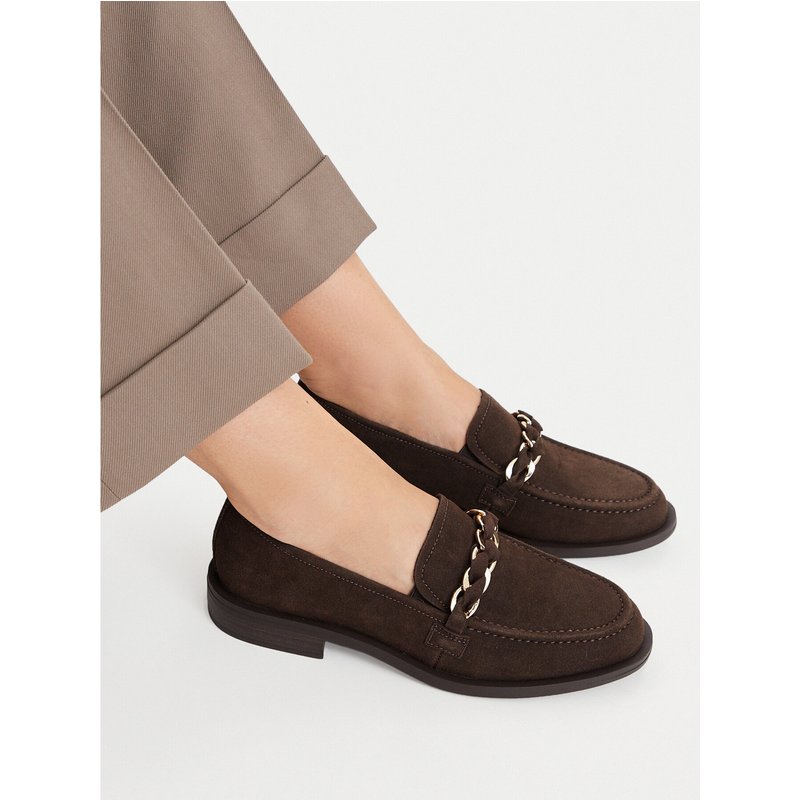 Slipper JENNY CEO-HY1666-5 Dunkelbraun