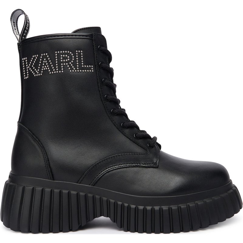 Schnürschuhe KARL LAGERFELD KL44475 Schwarz