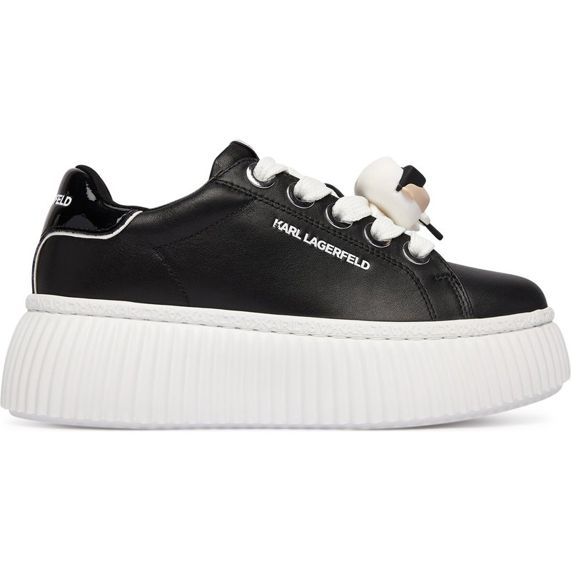 Sneakers KARL LAGERFELD Kreeper Lo KL42336T Schwarz