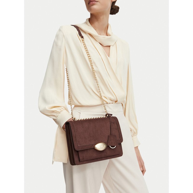 Handtasche GINO ROSSI C-KY129A Dunkelbraun