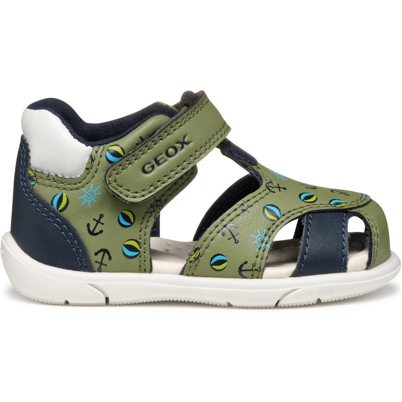 Sandalen Geox B Sandal Zapito B556EC 05404 CE3F4 Grün