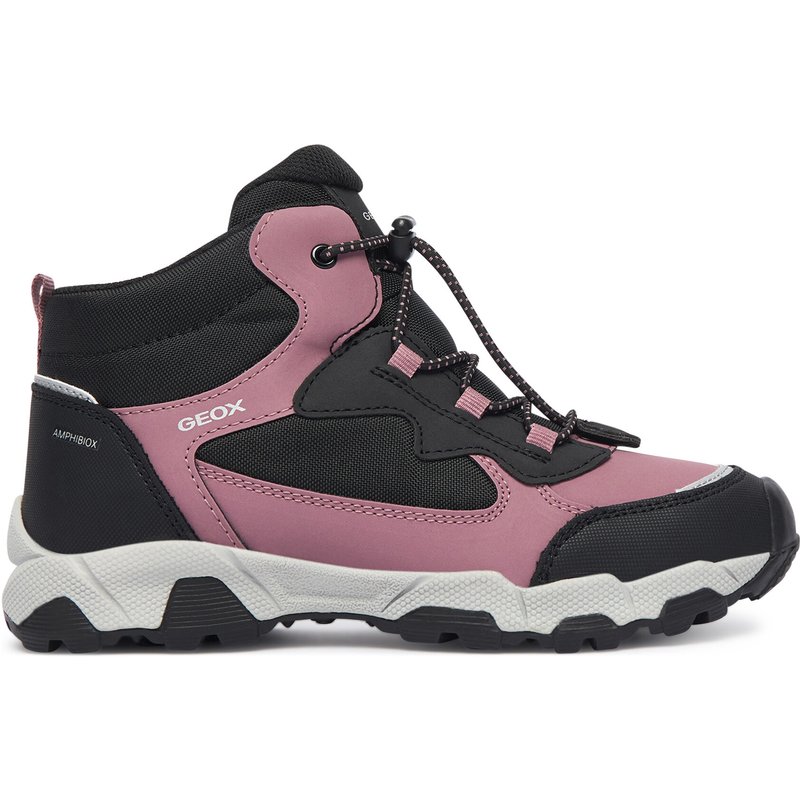 Schnürschuhe Geox J Magnetar G. B Abx J464LB 050FU C9321 S Dunkelrosa