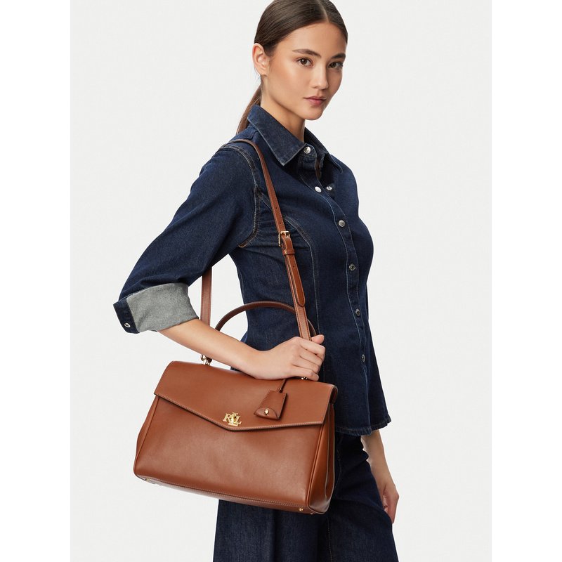Handtasche LAUREN RALPH LAUREN 431P11738001 Braun