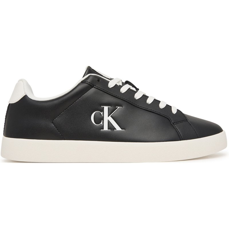 Sneakers Calvin Klein 3 Cupsole Derby Pu Smo HM0HM02458 Schwarz