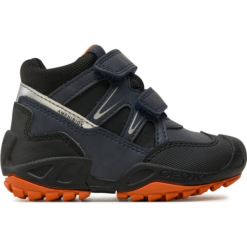 Schnürschuhe Geox Jr New Savage B Abx J261WA 0MEFU C0659 M Dunkelblau
