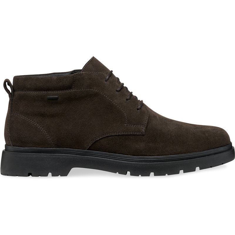 Schnürschuhe Geox U Spherica Ec1 B Abx U46HND 00022 C6006 Dunkelbraun