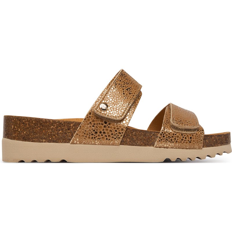 Pantoletten Scholl Lusaka 2.0 MF00879 Goldfarben