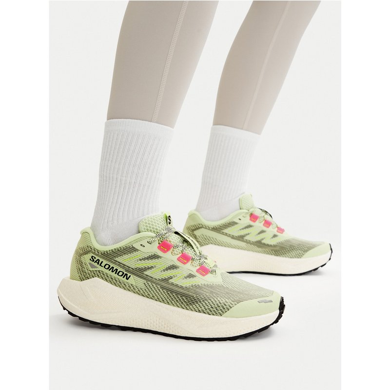 Laufschuhe Salomon Aero Blaze 3 Grvl L49106400 Grün