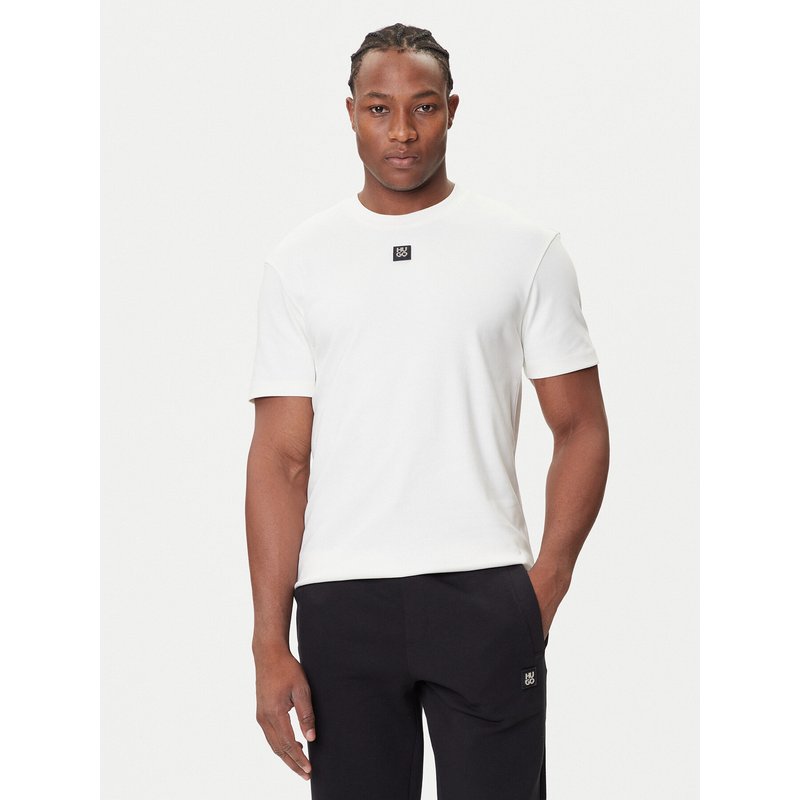 HUGO T-Shirt Dalile 50505201 Weiß Regular Fit