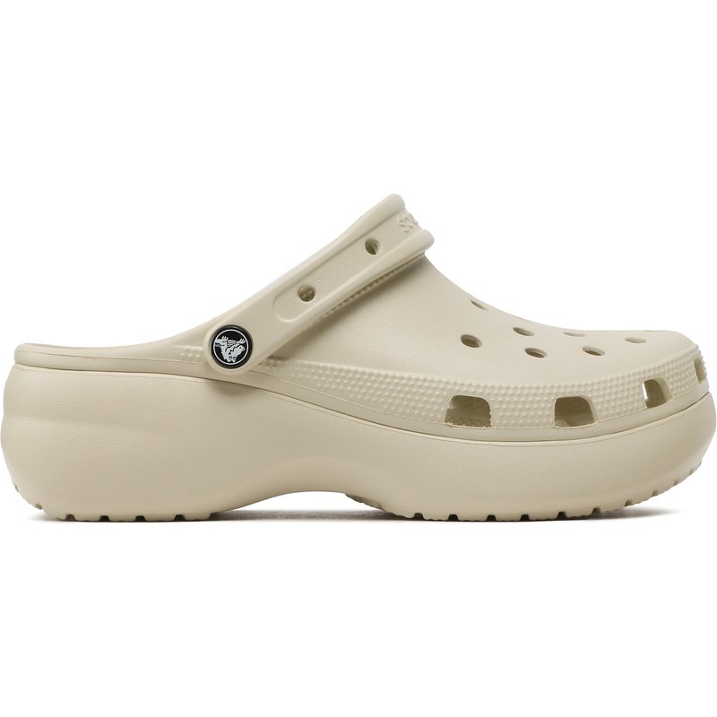 Pantoletten Crocs Classic Platform Clog W 206750 Beige