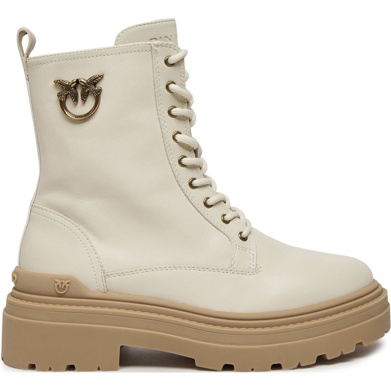 Schnürstiefeletten PINKO Mia 11 SD0141 P001 Écru