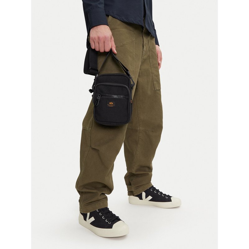 Umhängetasche Alpha Industries 156941 Schwarz