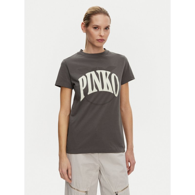 PINKO T-Shirt 101752 A2CT I63 Grau Regular Fit