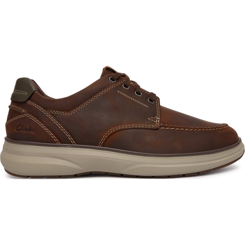 Halbschuhe Clarks Mullan Moc 26184427 Braun