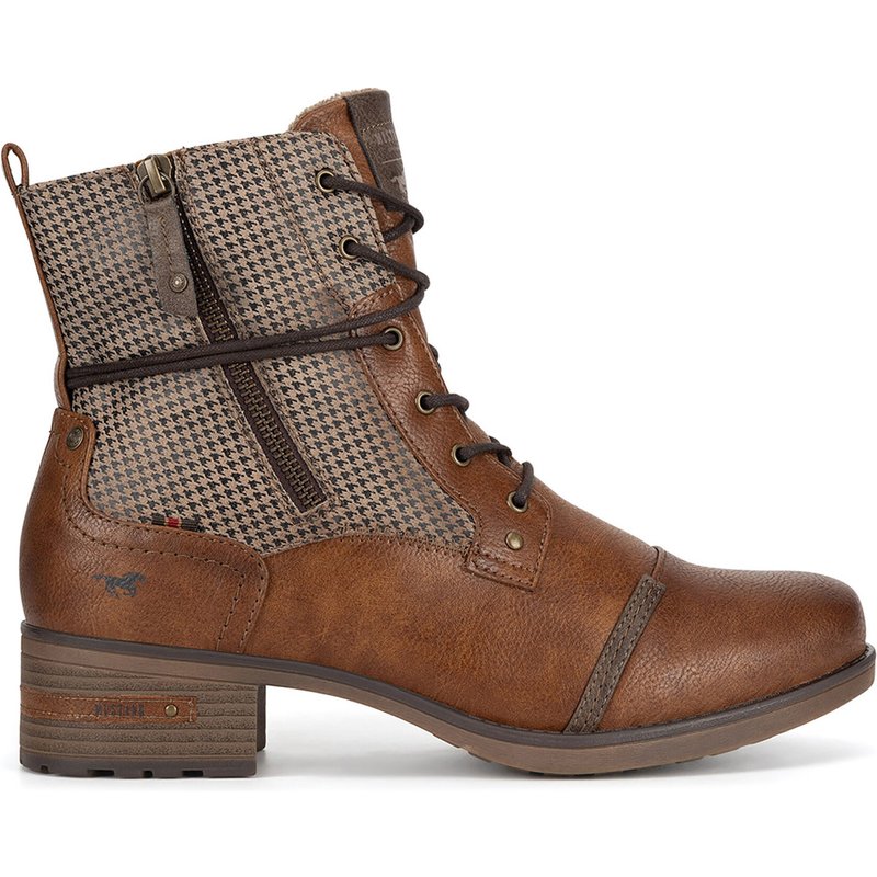 Schnürschuhe Mustang 1229-510 Braun