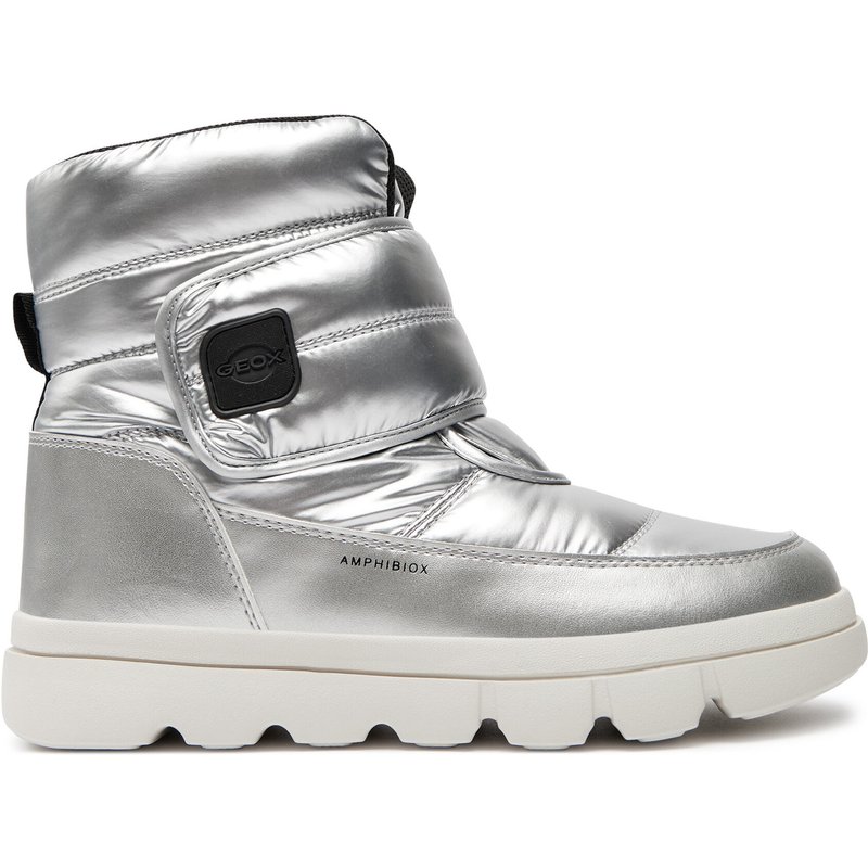 Schneeschuhe Geox Willaboom J46HWC 0LVNF C1007 D Silberfarben